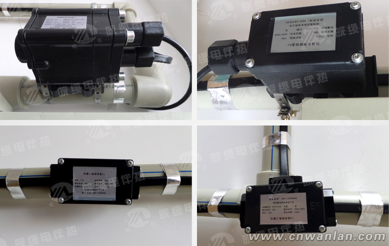 电伴热接线盒安装图