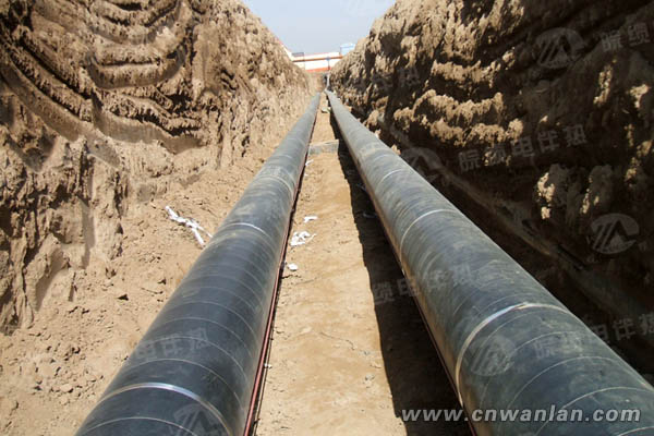 地埋式管道电伴热带安装图