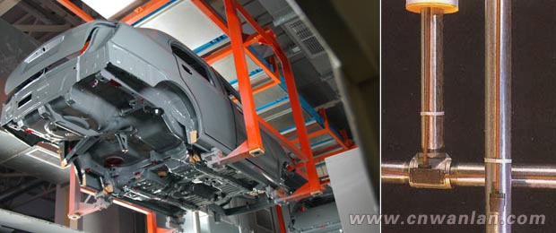  汽车涂装管路电伴热辅助加热