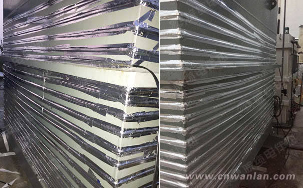 污水深度处理水箱的电伴热带安装